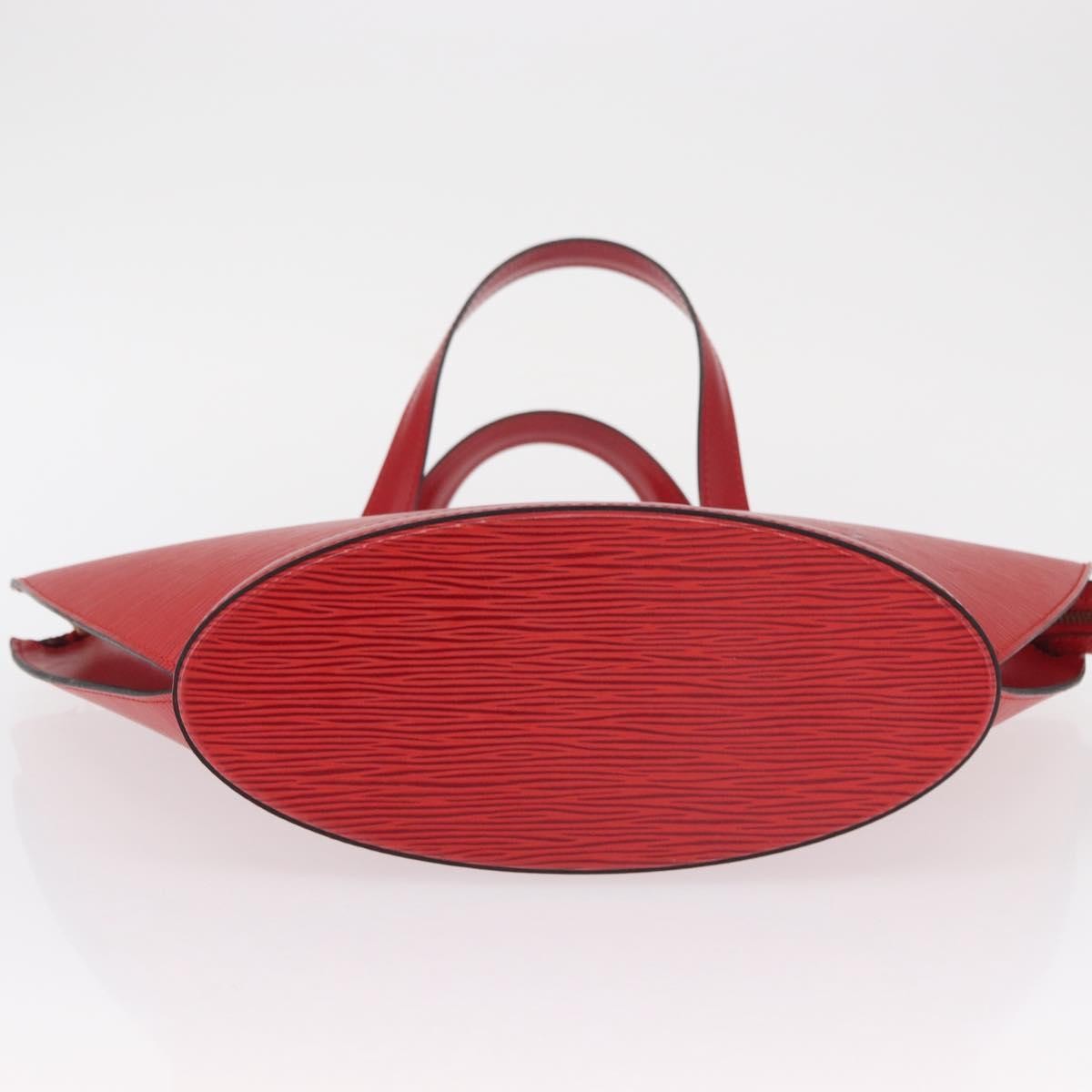 Louis Vuitton Saint Jacques Epi Leather Red Leather Handbag (Pre-Owned)