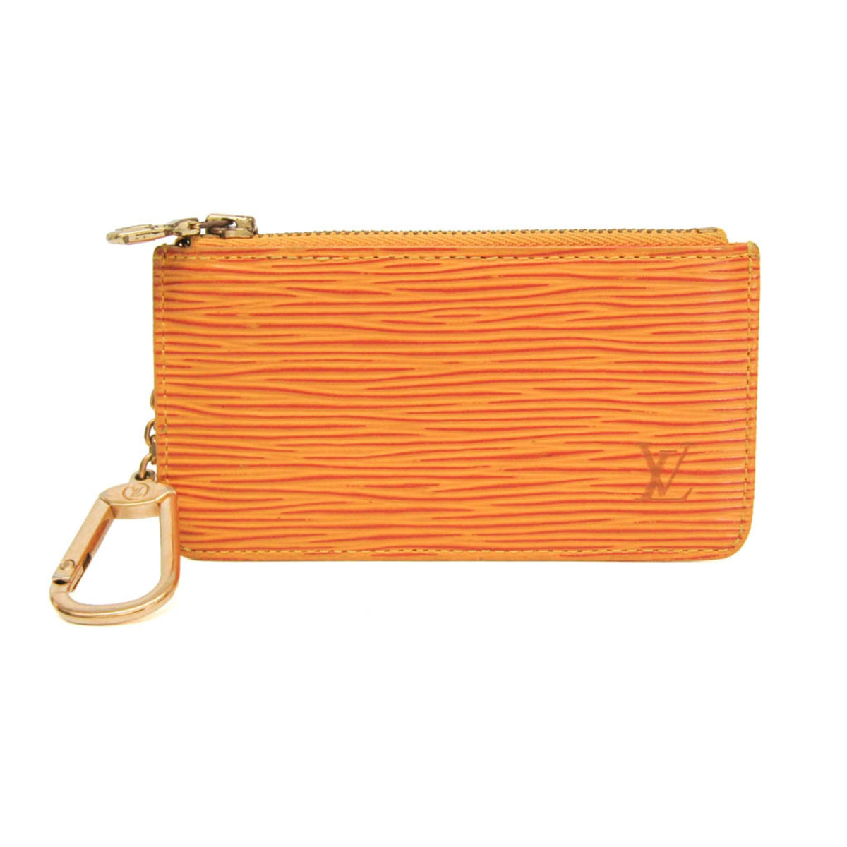 Louis Vuitton Pochette Clés Epi Yellow Leather Wallets Accessory (Pre-Owned)
