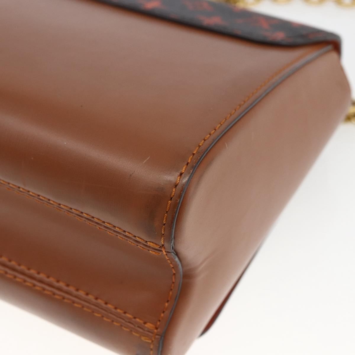 Louis Vuitton Twist Limited Edition Grace Coddington Catogram Canvas Brown Canvas Shoulder Bag Bag (Pre-Owned)