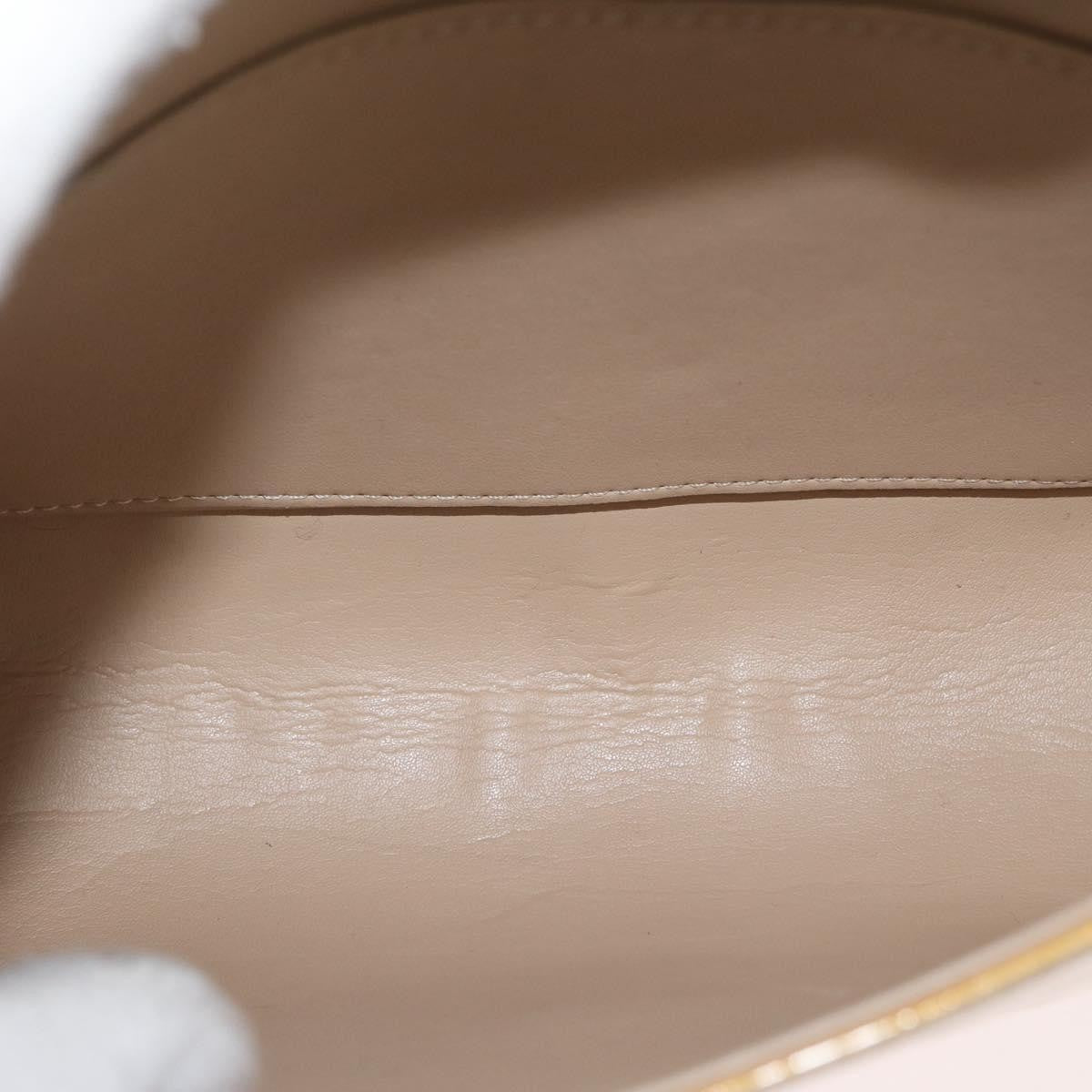 Louis Vuitton Thompson Street Monogram Vernis Beige Patent_Leather Shoulder Bag Bag (Pre-Owned)