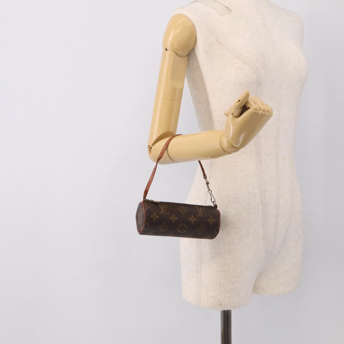 Louis Vuitton Papillon Pochette Monogram Canvas Brown Canvas Clutche & Pouche Bag (Pre-Owned)