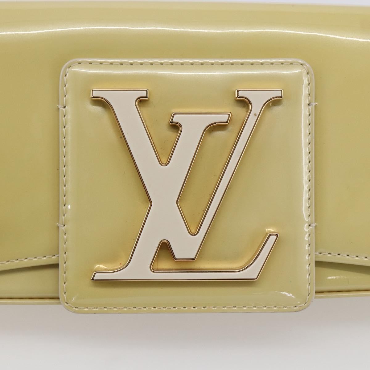 Louis Vuitton Sobe Clutch Patent Beige Patent_Leather Clutche & Pouche Bag (Pre-Owned)