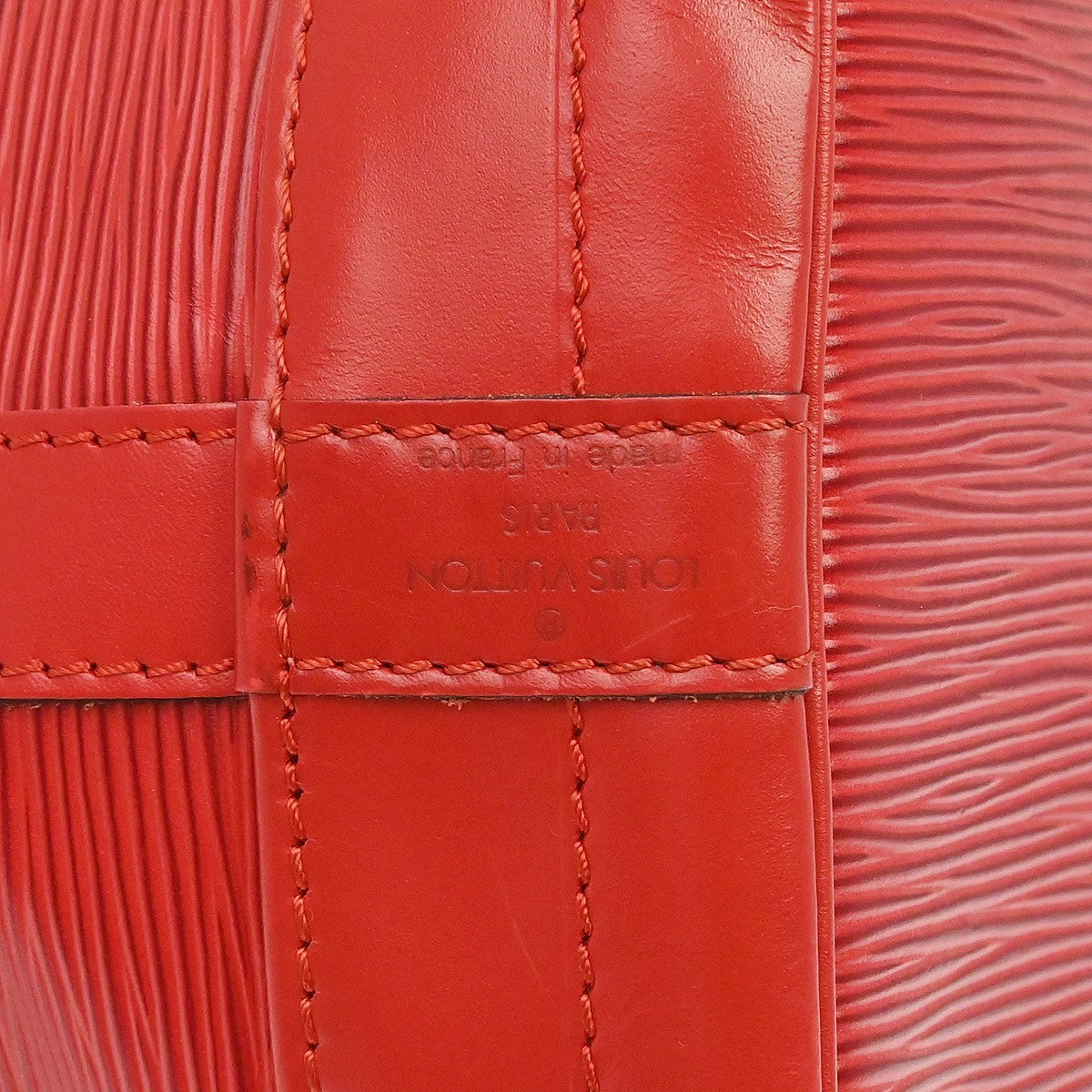 Louis Vuitton Noe Epi Leather Red Leather Shoulder Bag Bag (Pre-Owned)