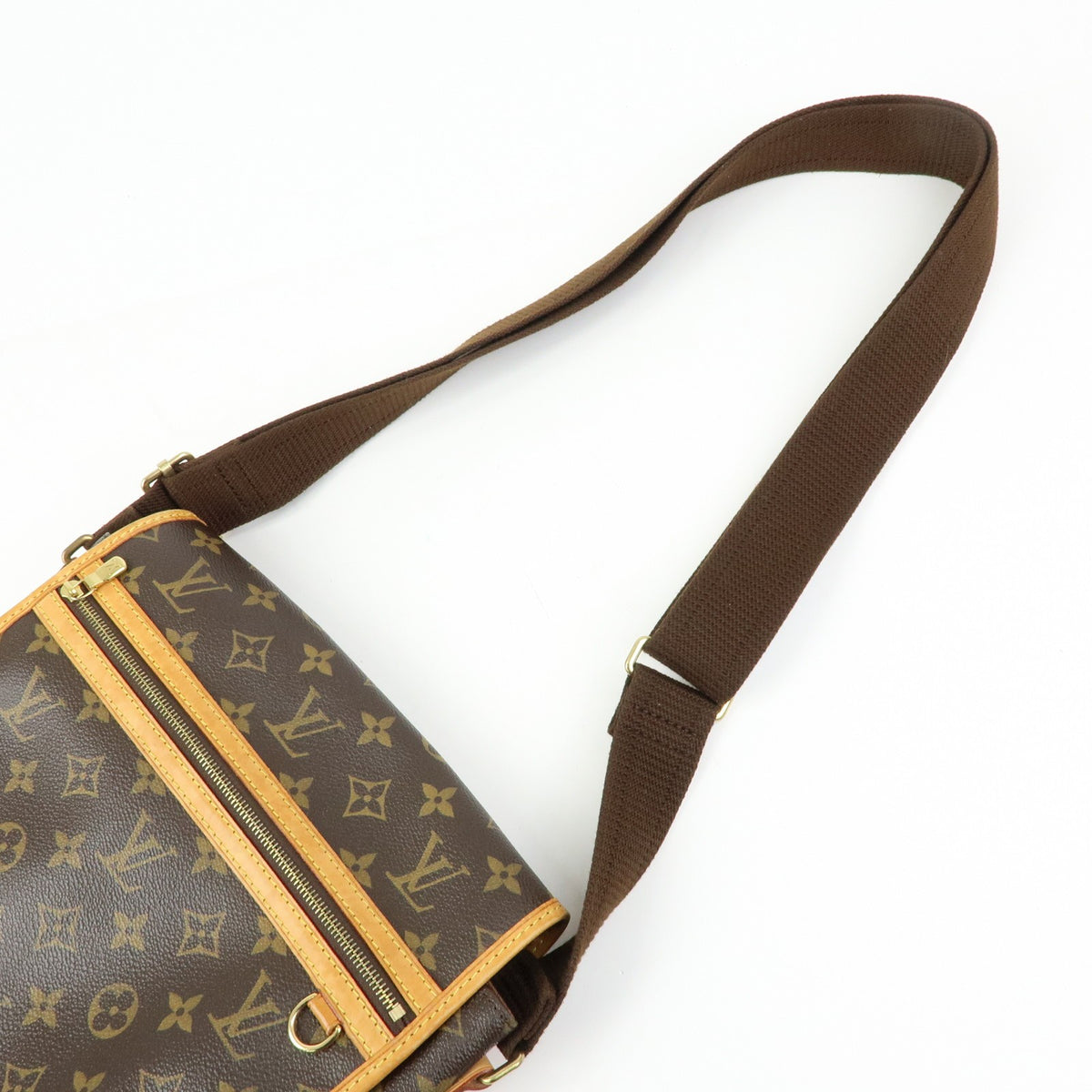 Louis Vuitton Bosphore Messenger Monogram Canvas Brown Canvas Handbag (Pre-Owned)