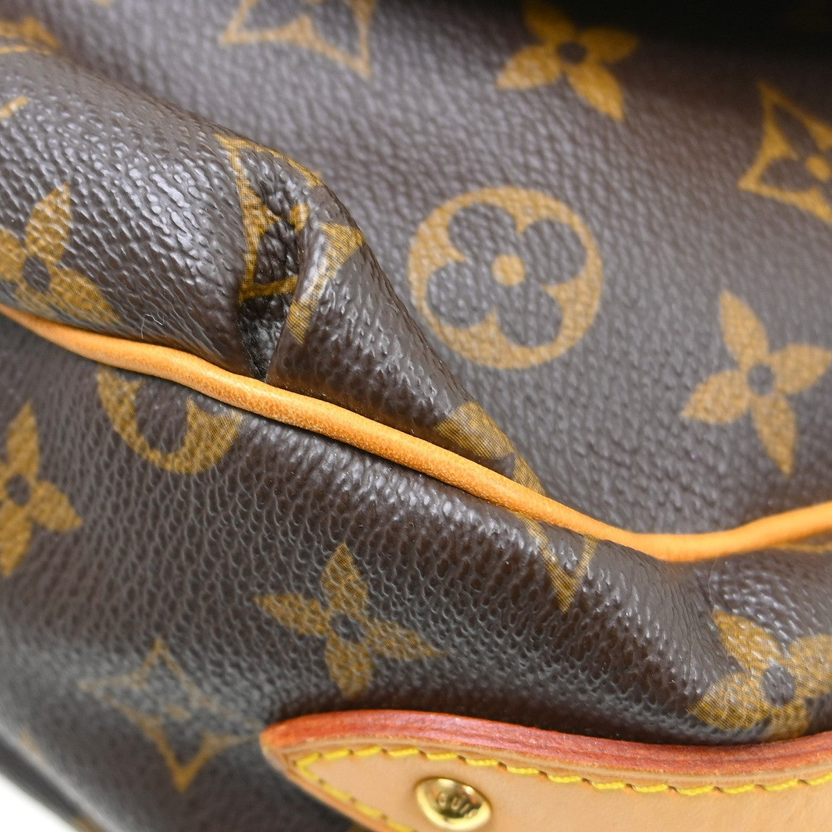 Louis Vuitton Tulum Monogram Canvas Brown Canvas Shoulder Bag Bag (Pre-Owned)
