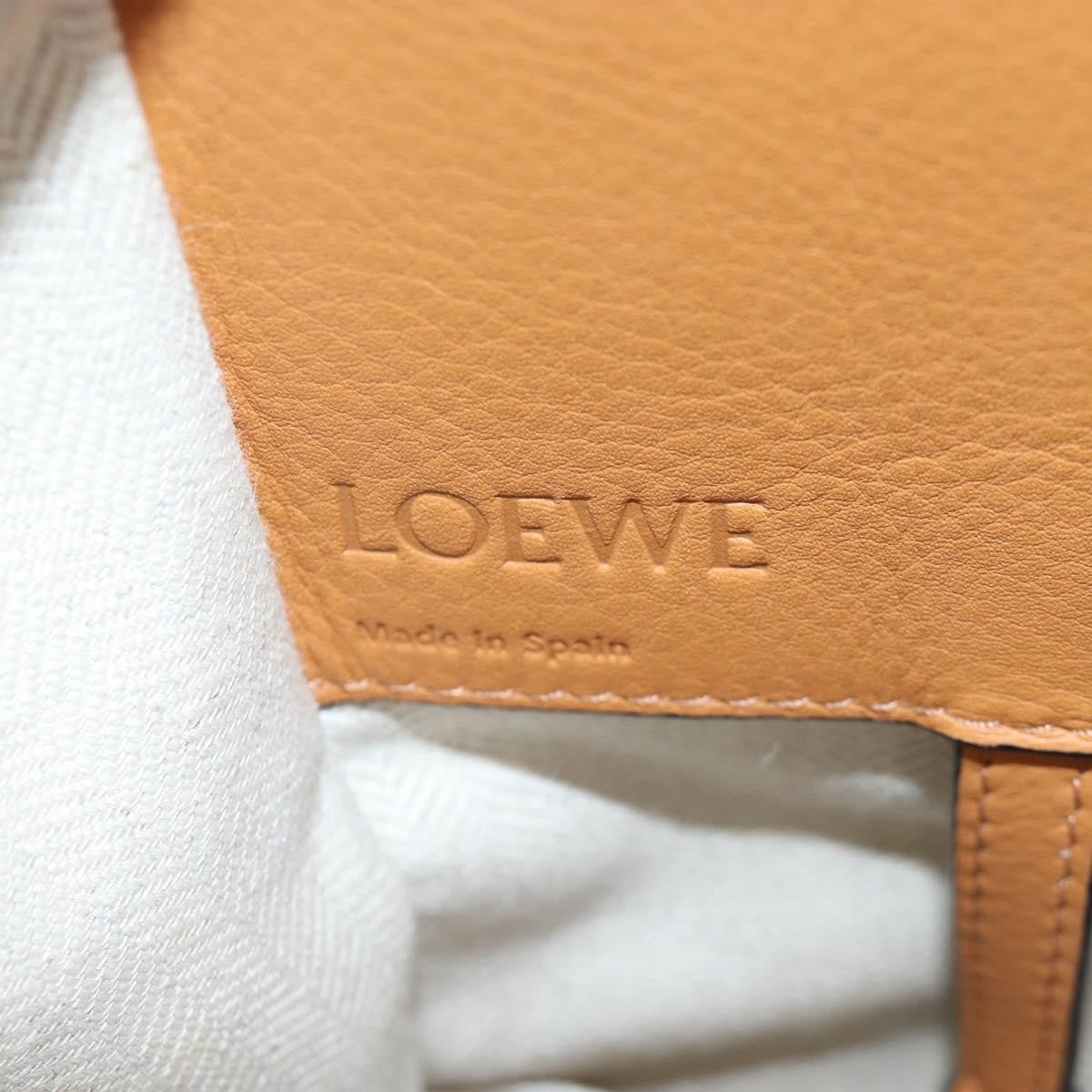 Loewe Ken Price Hammock Printed Leather And Canvas Beige Canvas Handbag (Pre-Owned)