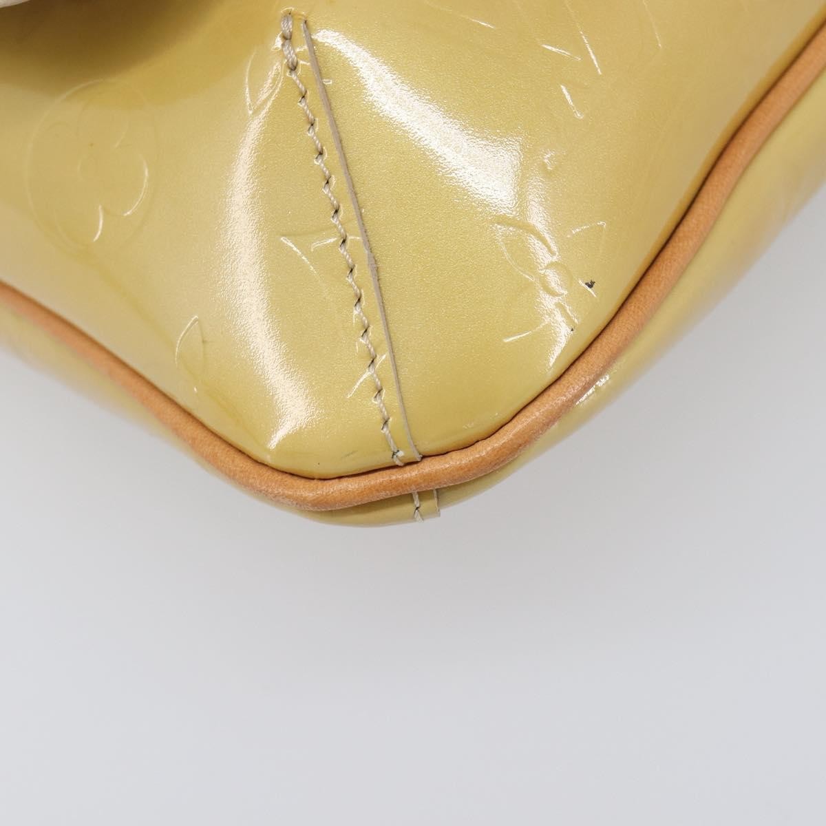 Louis Vuitton Thompson Street Monogram Vernis Beige Patent_Leather Shoulder Bag Bag (Pre-Owned)