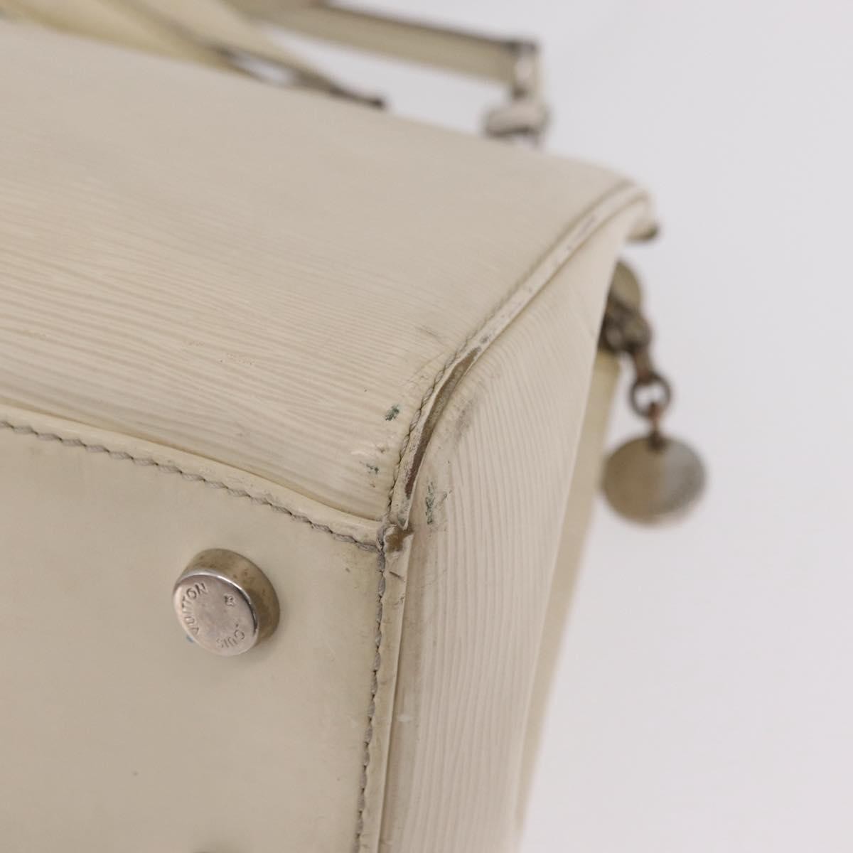 Louis Vuitton Brea Epi Leather White Leather Handbag (Pre-Owned)