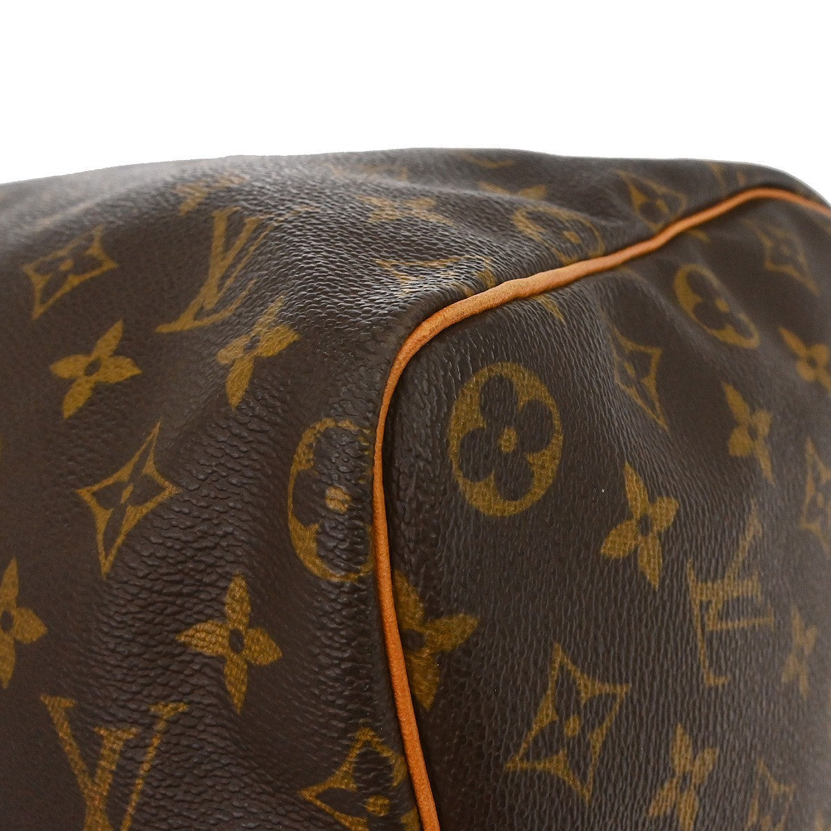 Louis Vuitton Speedy Monogram Brown Canvas Handbag (Pre-Owned)