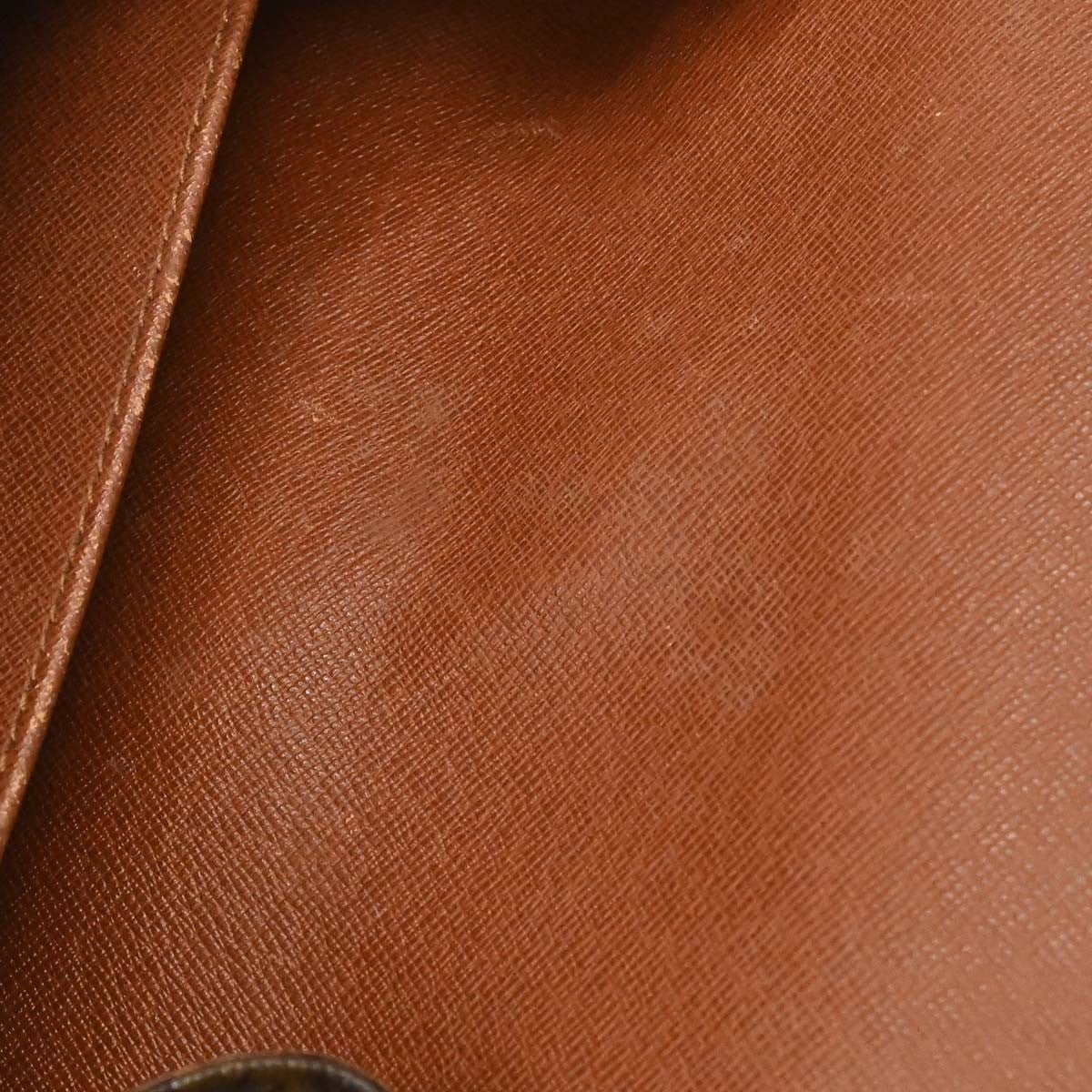 Louis Vuitton Cartouchiere Monogram Canvas Brown Canvas Handbag (Pre-Owned)