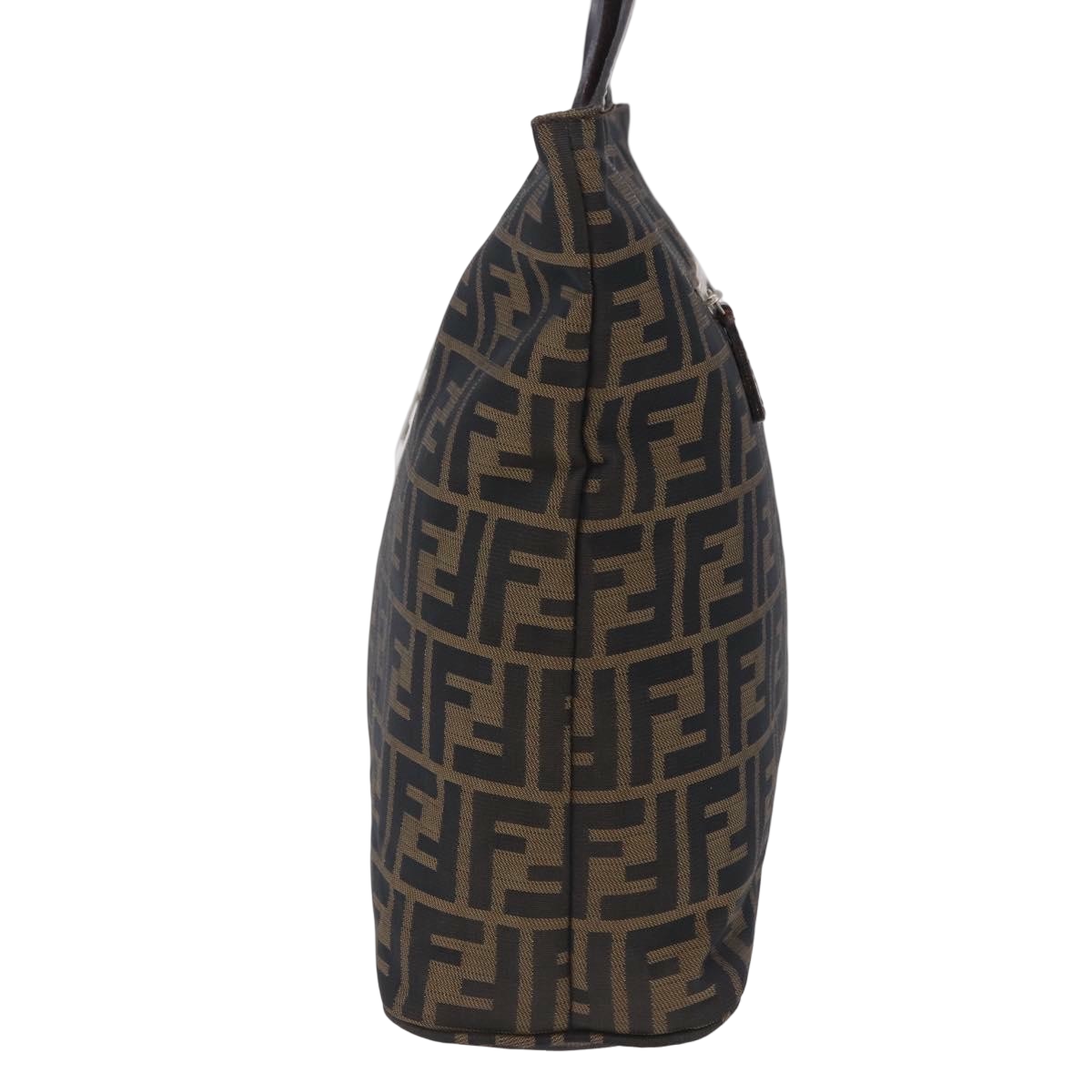 Fendi Zucca Canvas Brown Canvas Tote Bag Bag (Pre-Owned)