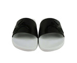 Salvatore Ferragamo Men's Dante Black / White Rubber Slide Sandal 0682459
