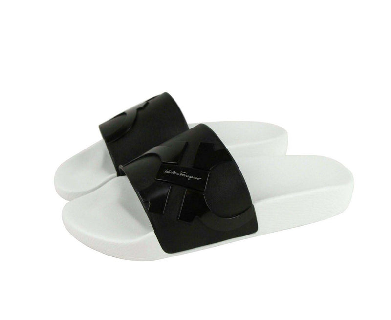 Salvatore Ferragamo Men's Rubber Slide Sandal