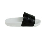 Salvatore Ferragamo Men's Dante Black / White Rubber Slide Sandal 0682459