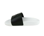 Salvatore Ferragamo Men's Dante Black / White Rubber Slide Sandal 0682459