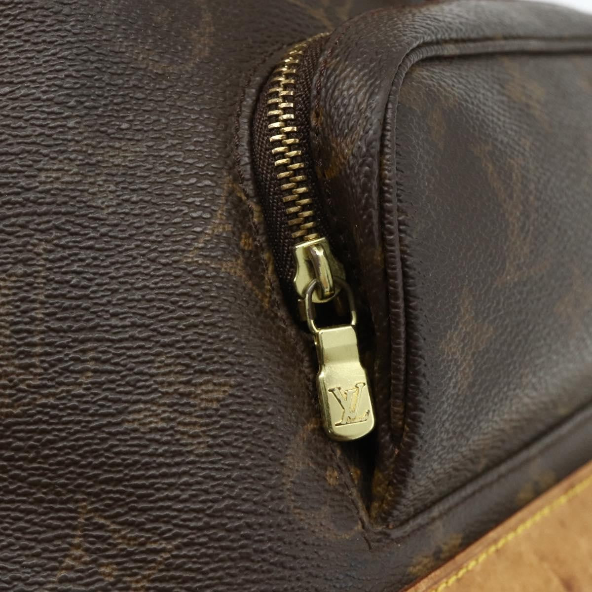 Louis Vuitton Vintage Montsouris Monogram Canvas Brown Canvas Backpack Bag (Pre-Owned)