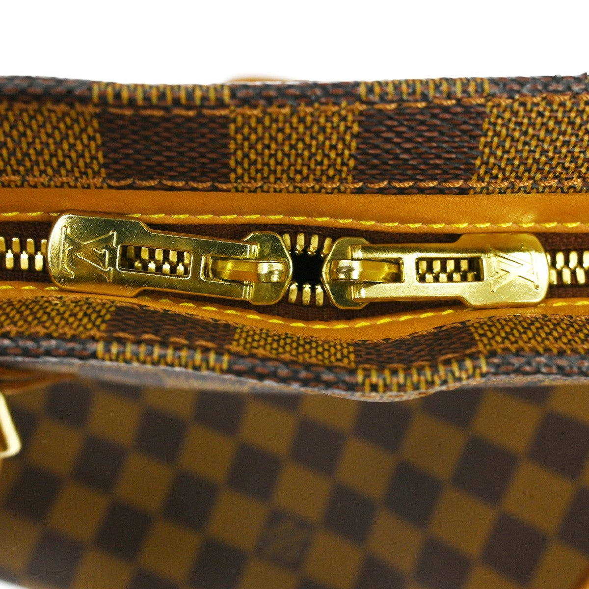 Louis Vuitton Chelsea Centenaire Damier Brown Canvas Tote Bag Bag (Pre-Owned)