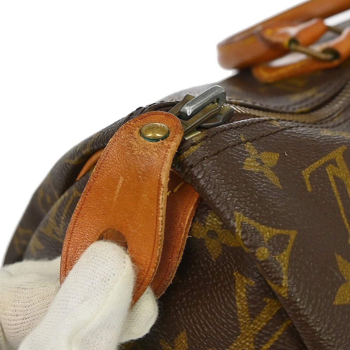 Louis Vuitton Speedy Monogram Canvas Brown Canvas Handbag (Pre-Owned)