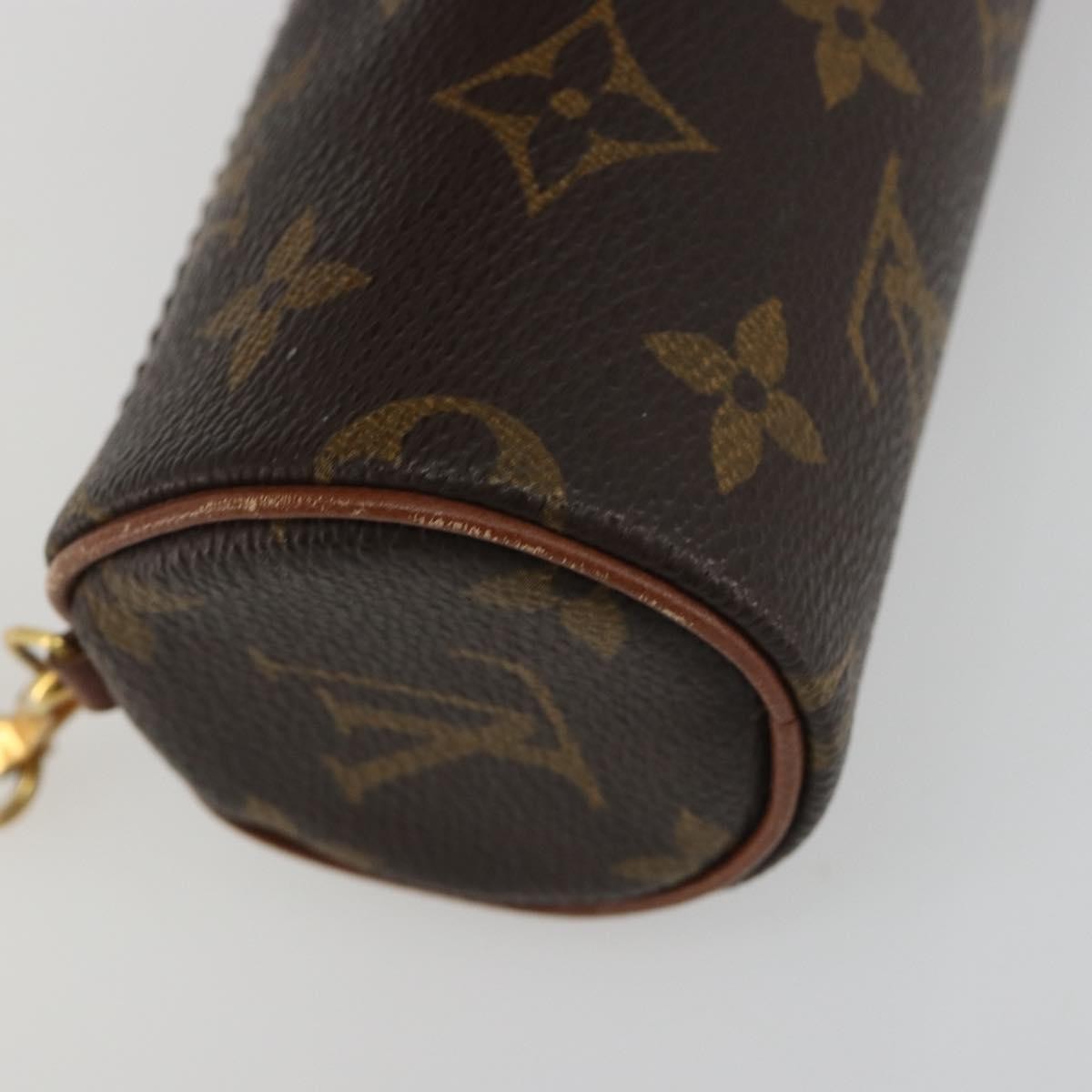 Louis Vuitton Papillon Pochette Monogram Canvas Brown Canvas Clutche & Pouche Bag (Pre-Owned)