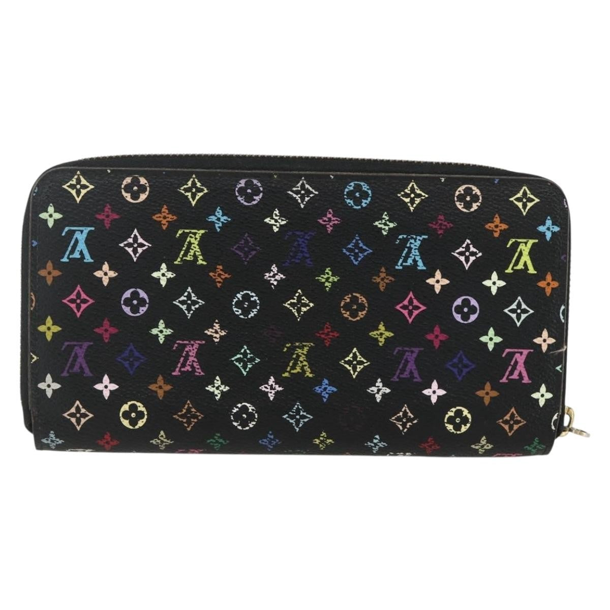 Louis Vuitton Zippy Wallet Nm Monogram Multicolor Canvas Multicolour Canvas Wallets Accessory (Pre-Owned)