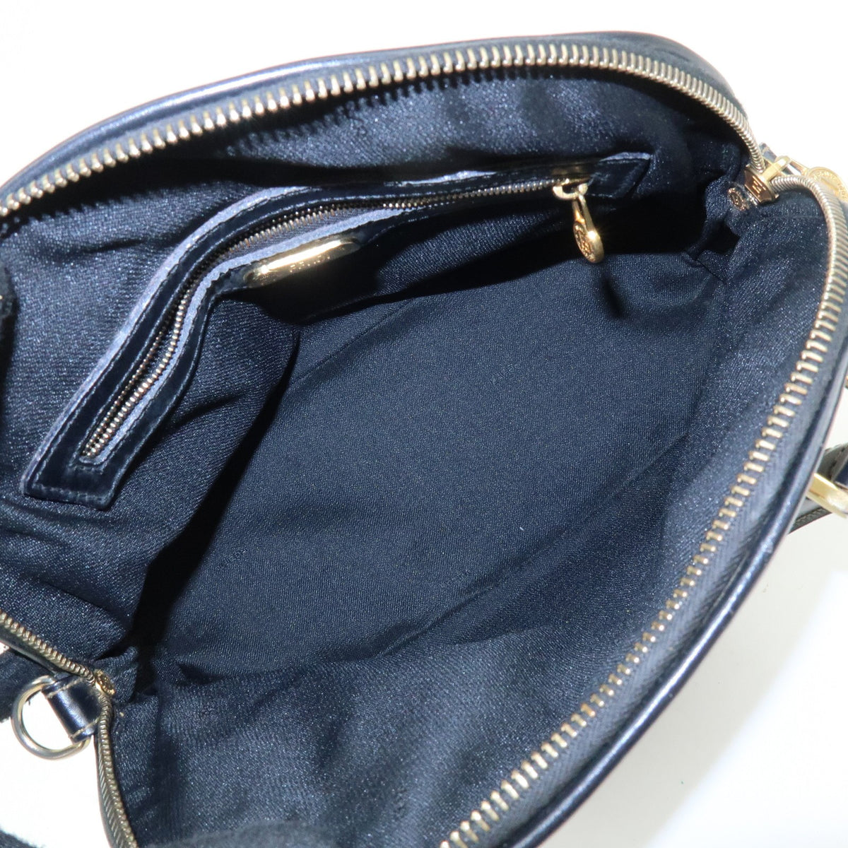 Fendi Vintage Dome Satchel Leather Brown Leather Handbag (Pre-Owned)