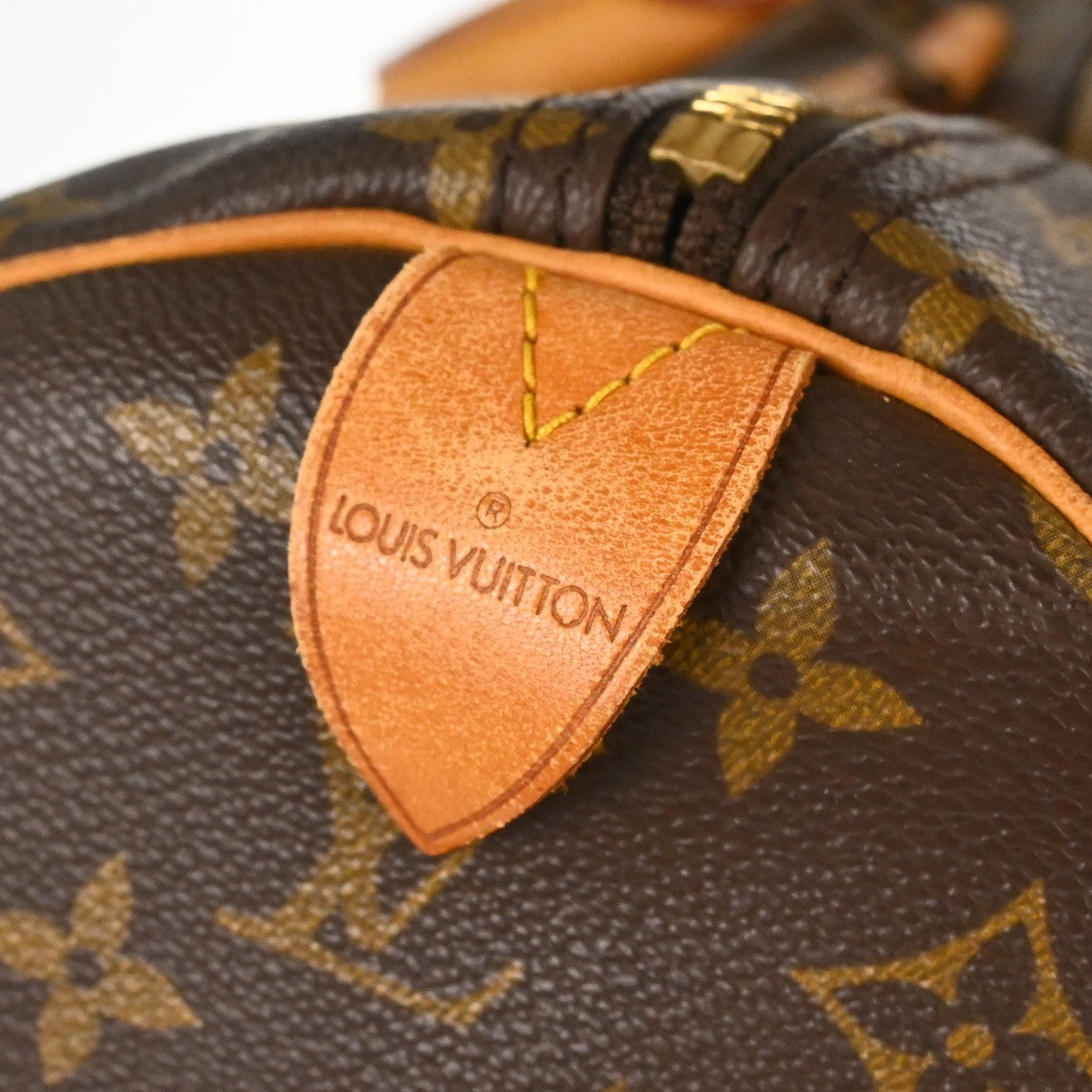 Louis Vuitton Keepall Monogram Canvas Brown Canvas Travel Bag Bag (Pre-Owned)