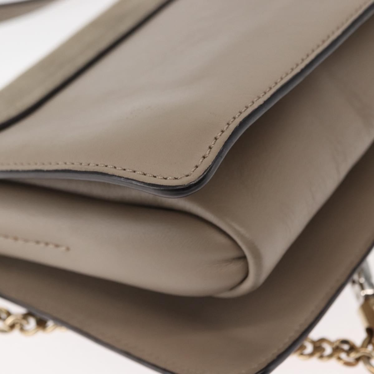 Chloe Faye Leather And Suede Beige Suede Bag (Pre-Owned)
