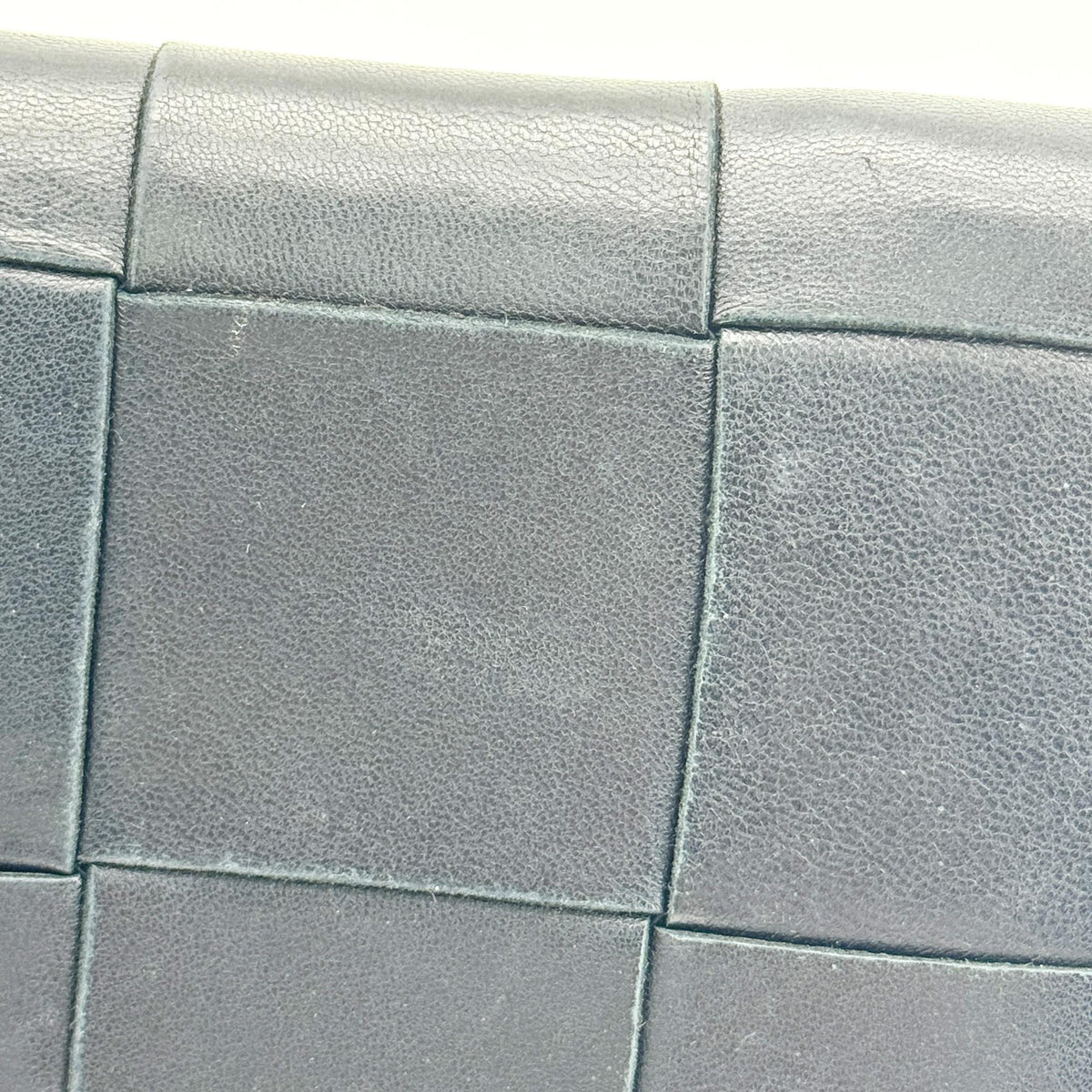 Bottega Veneta Zip Around Intrecciato Nappa Black Leather Wallets Accessory (Pre-Owned)