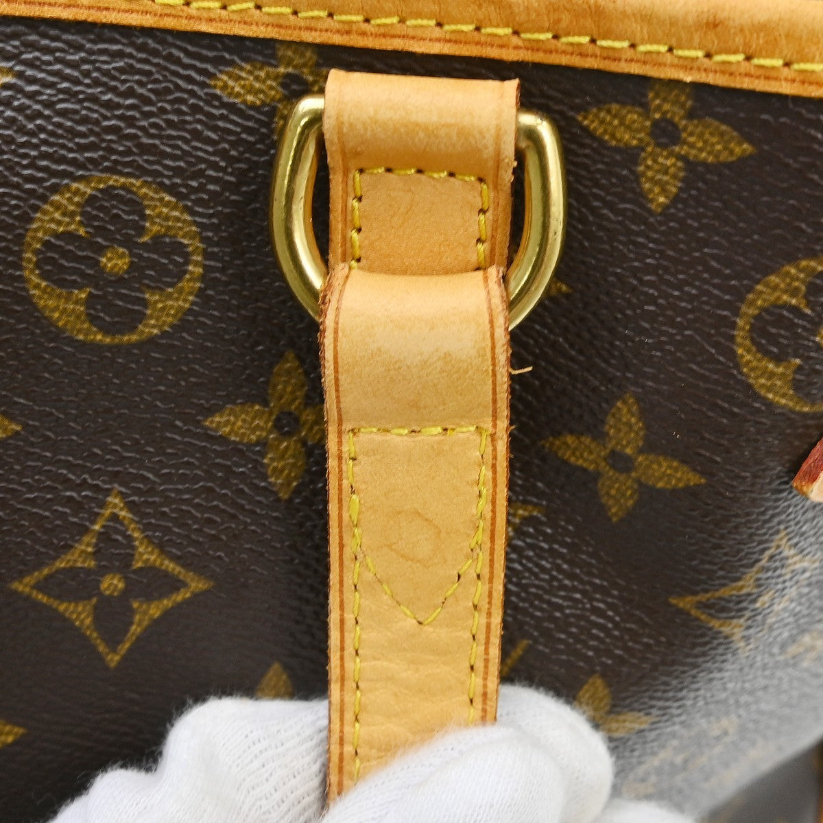 Louis Vuitton Batignolles Monogram Canvas Brown Canvas Tote Bag Bag (Pre-Owned)
