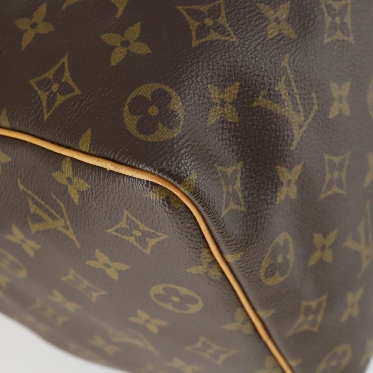 Louis Vuitton Keepall Monogram Canvas Brown Canvas Travel Bag Bag (Pre-Owned)