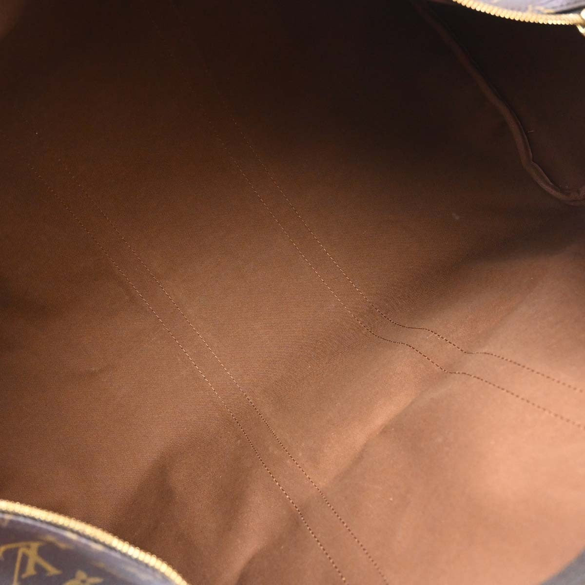 Louis Vuitton Keepall Monogram Canvas Brown Canvas Travel Bag Bag (Pre-Owned)
