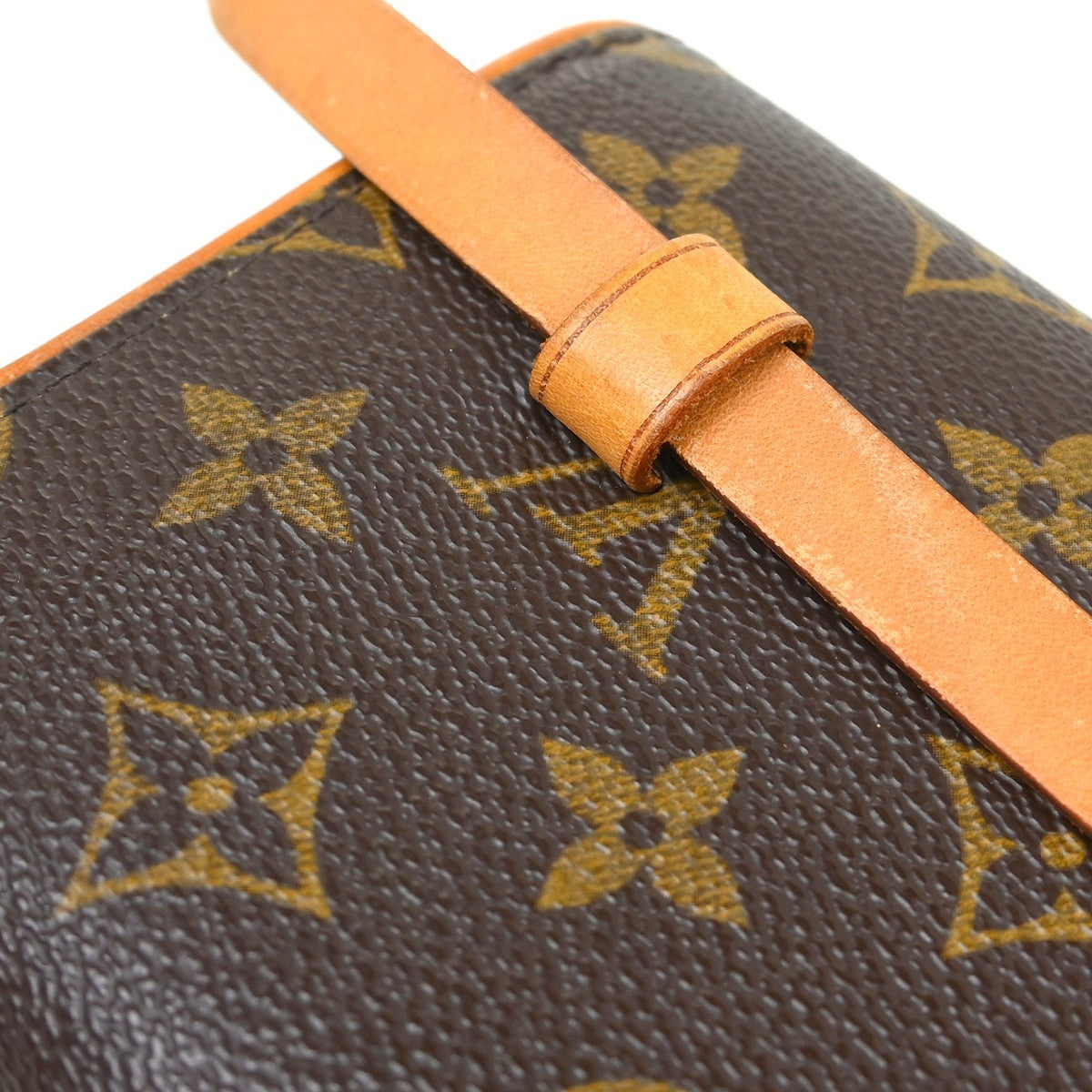 Louis Vuitton Florentine Monogram Brown Canvas Clutche & Pouche Bag (Pre-Owned)