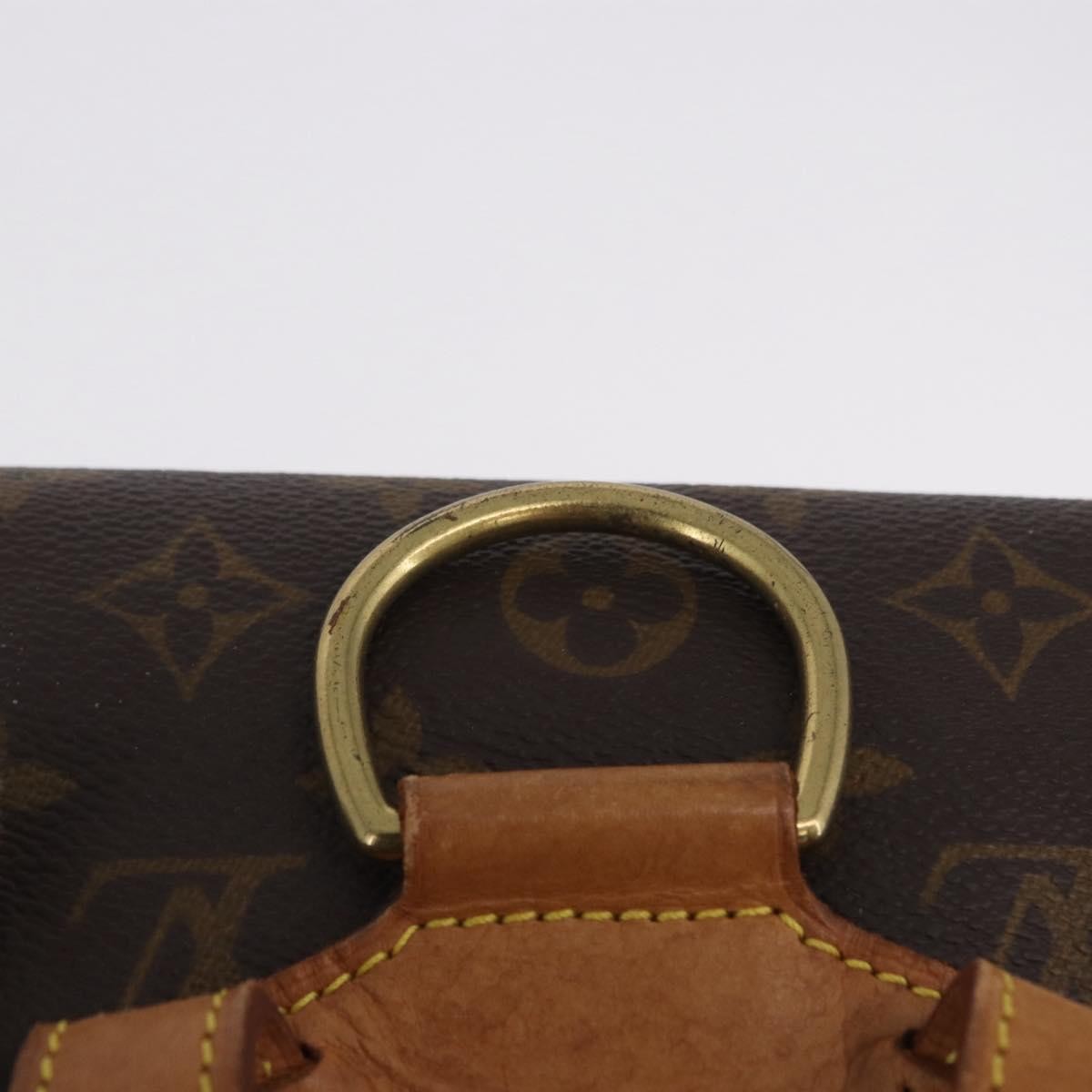 Louis Vuitton Vintage Montsouris Monogram Canvas Brown Canvas Backpack Bag (Pre-Owned)