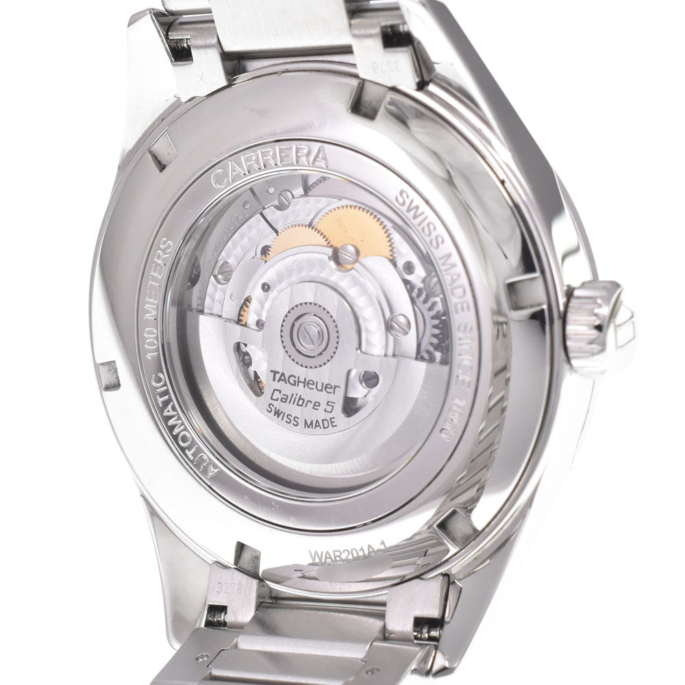 Tag Heuer Carrera Calibre 5 Day-Date Automatic Stainless Steel Watch (Pre-Owned)