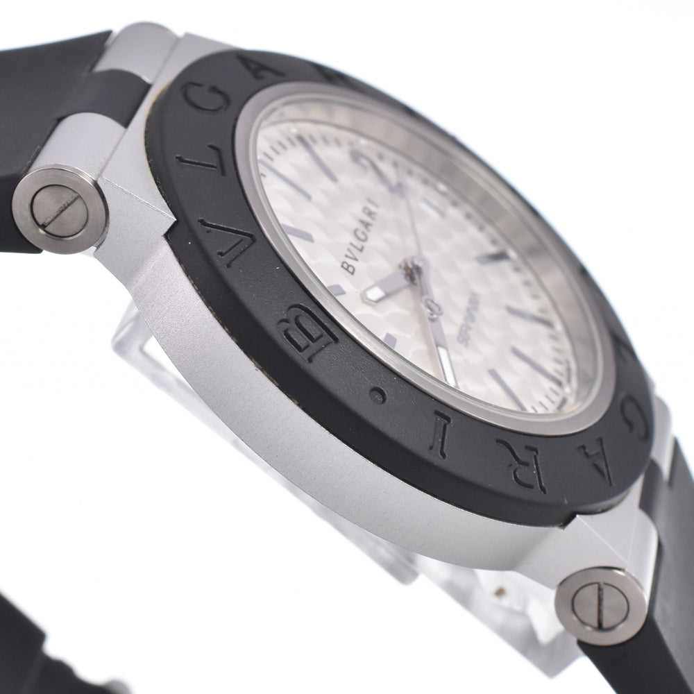 Bvlgari Aluminum Chronograph Automatic Aluminum With Titanium And Rubber Watch (Pre-Owned)
