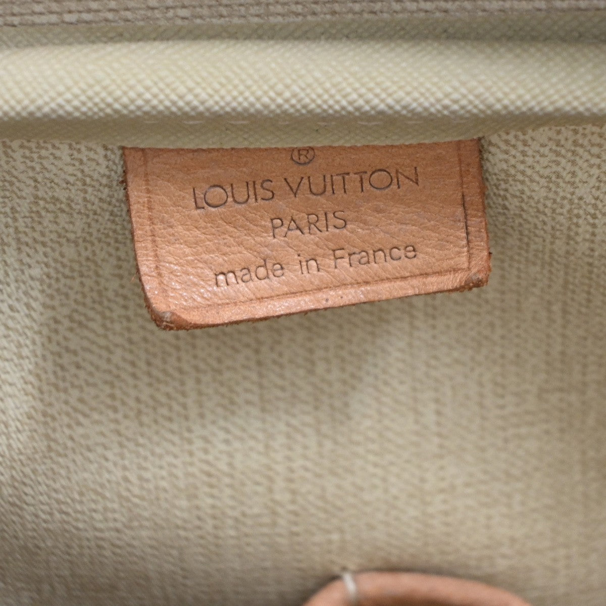 Louis Vuitton Trouville Monogram Canvas Brown Canvas Handbag (Pre-Owned)