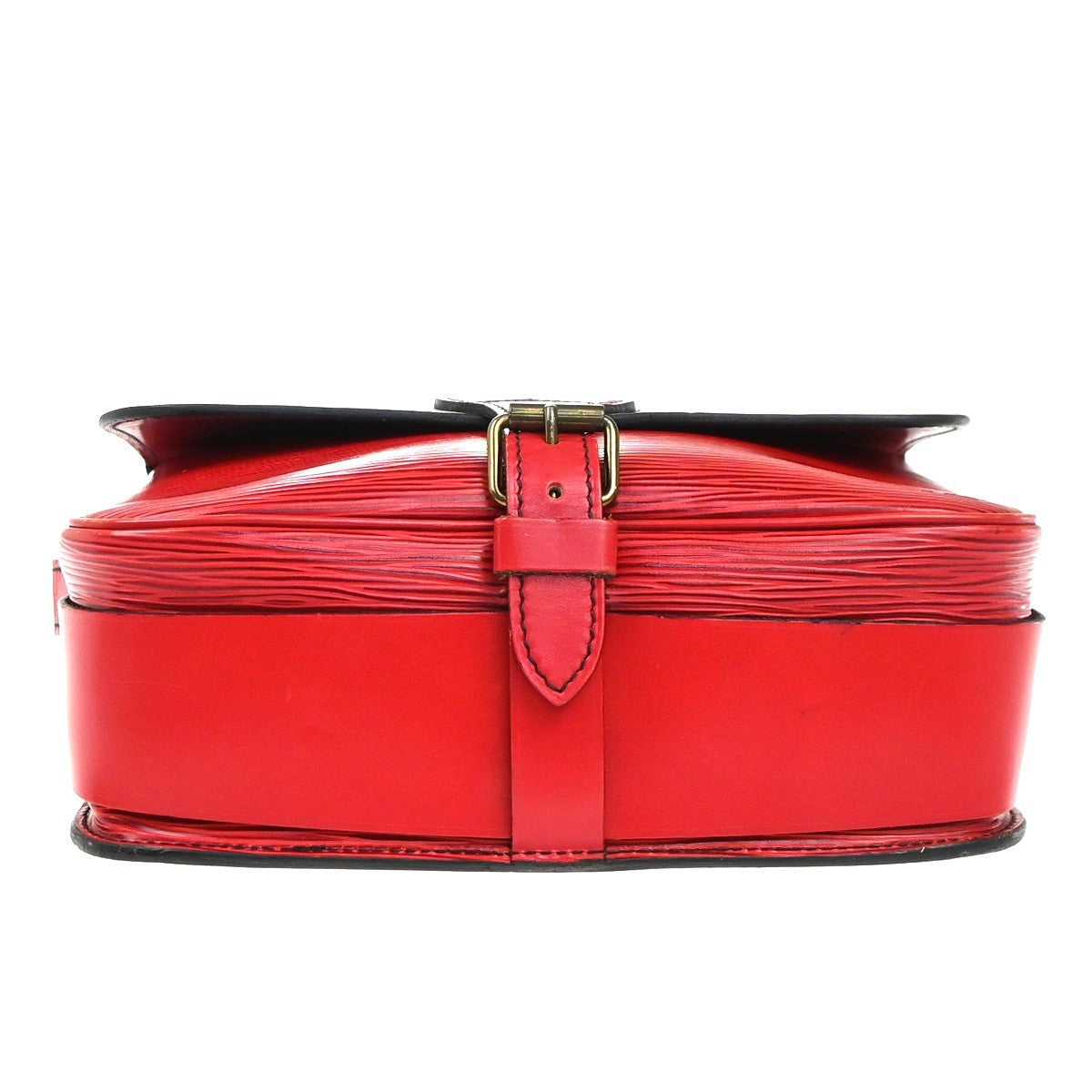 Louis Vuitton Cartouchiere Epi Leather Red Leather Shoulder Bag Bag (Pre-Owned)