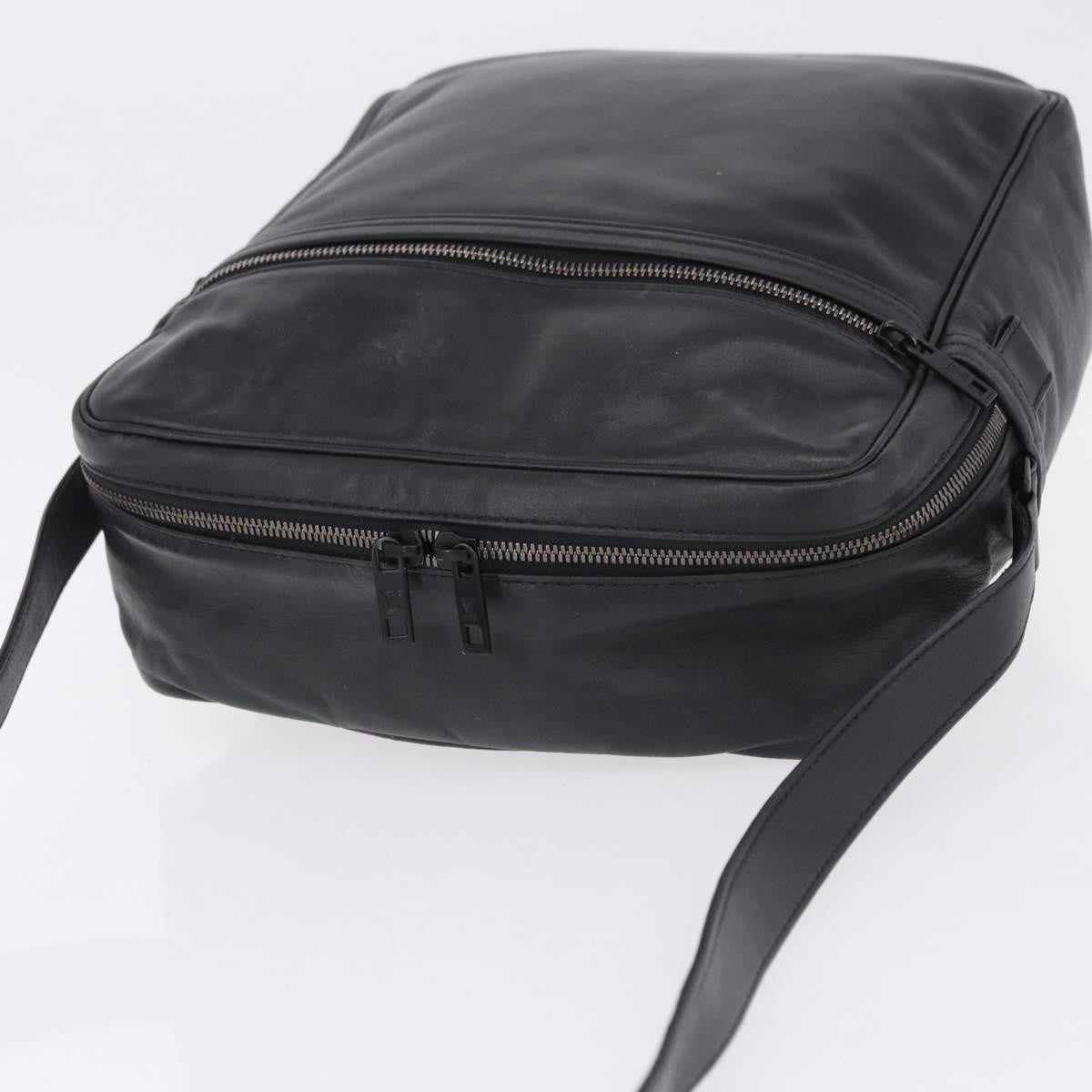 Louis Vuitton Clarkson Messenger Monogram Differ Leather Black Leather Shoulder Bag Bag (Pre-Owned)