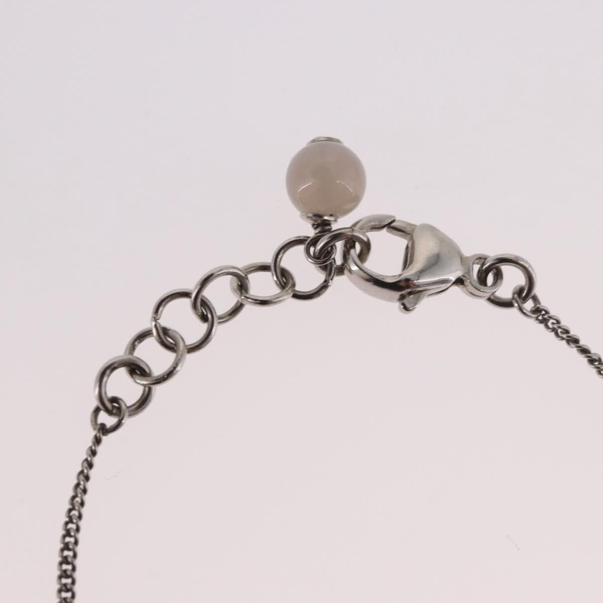 Chanel Cc Charm Metal Silver Metal Bracelet Jewelry (Pre-Owned)