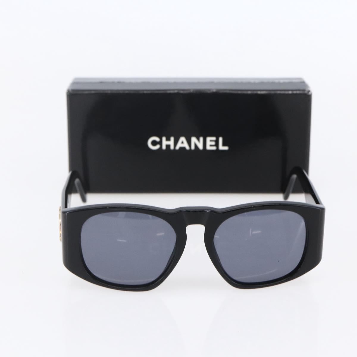 Chanel Chanel Logo Sunglasses Eye Wear Plastic Black Plastic Sunglasse Accessory (Pre-Owned)