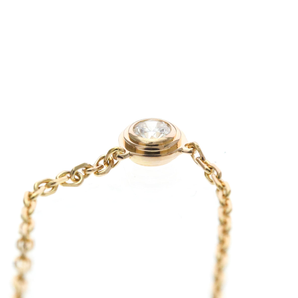 Cartier Cartier D'amour Pendant 18K Rose Gold With Diamond Gold Pink_Gold Necklace Jewelry (Pre-Owned)