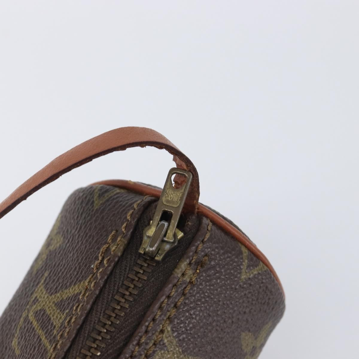 Louis Vuitton Papillon Pochette Monogram Canvas Brown Canvas Clutche & Pouche Bag (Pre-Owned)