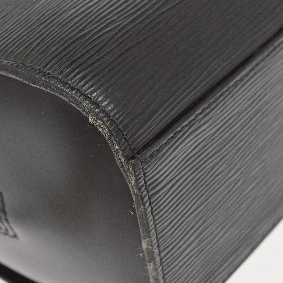 Louis Vuitton Sorbonne Epi Leather Black Leather Handbag (Pre-Owned)