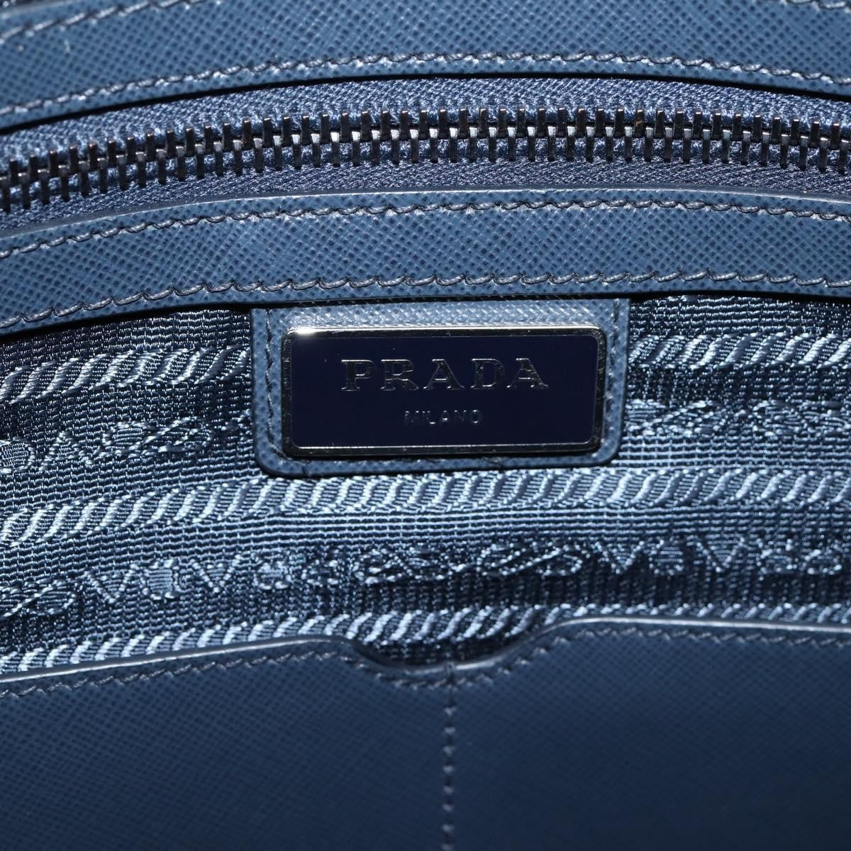 Prada Shoulder Tessuto Navy Nylon Shoulder Bag Bag (Pre-Owned)