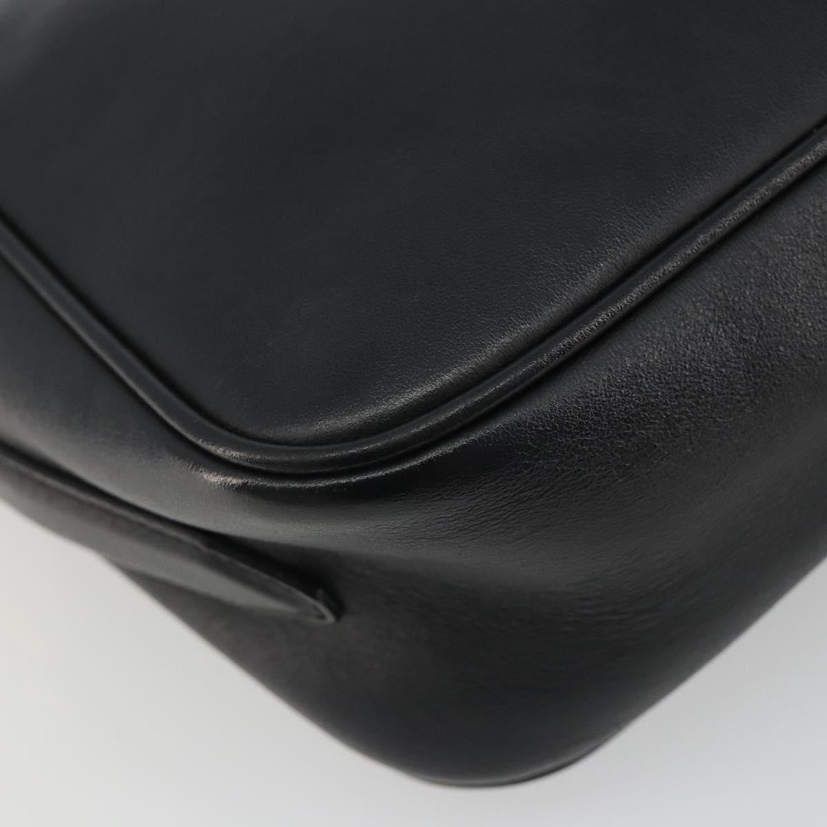 Fendi F Is Fendi Camera Leather Navy Leather Shoulder Bag Bag (Pre-Owned)