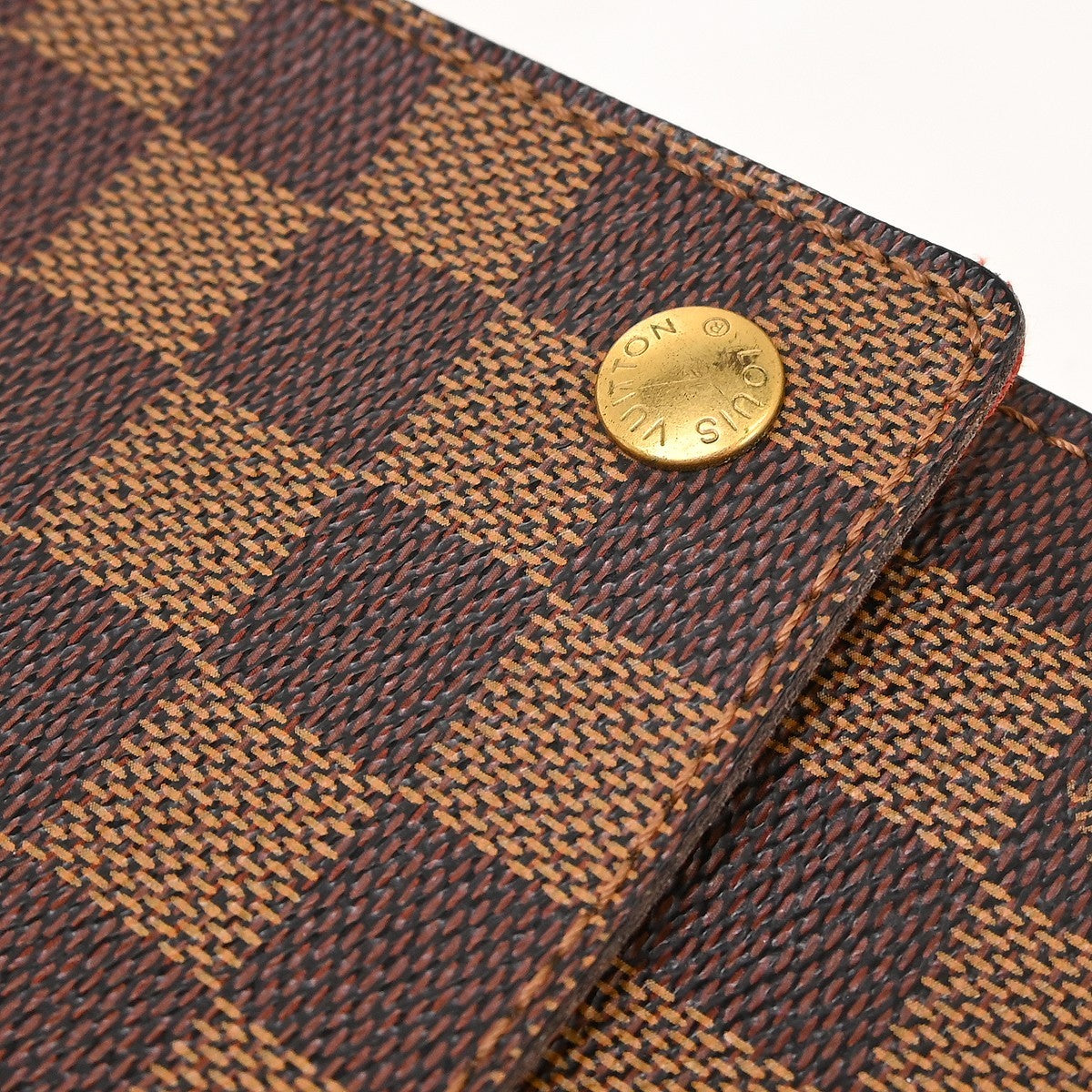 Louis Vuitton Portobello Messenger Damier Ebene Brown Canvas Shoulder Bag Bag (Pre-Owned)