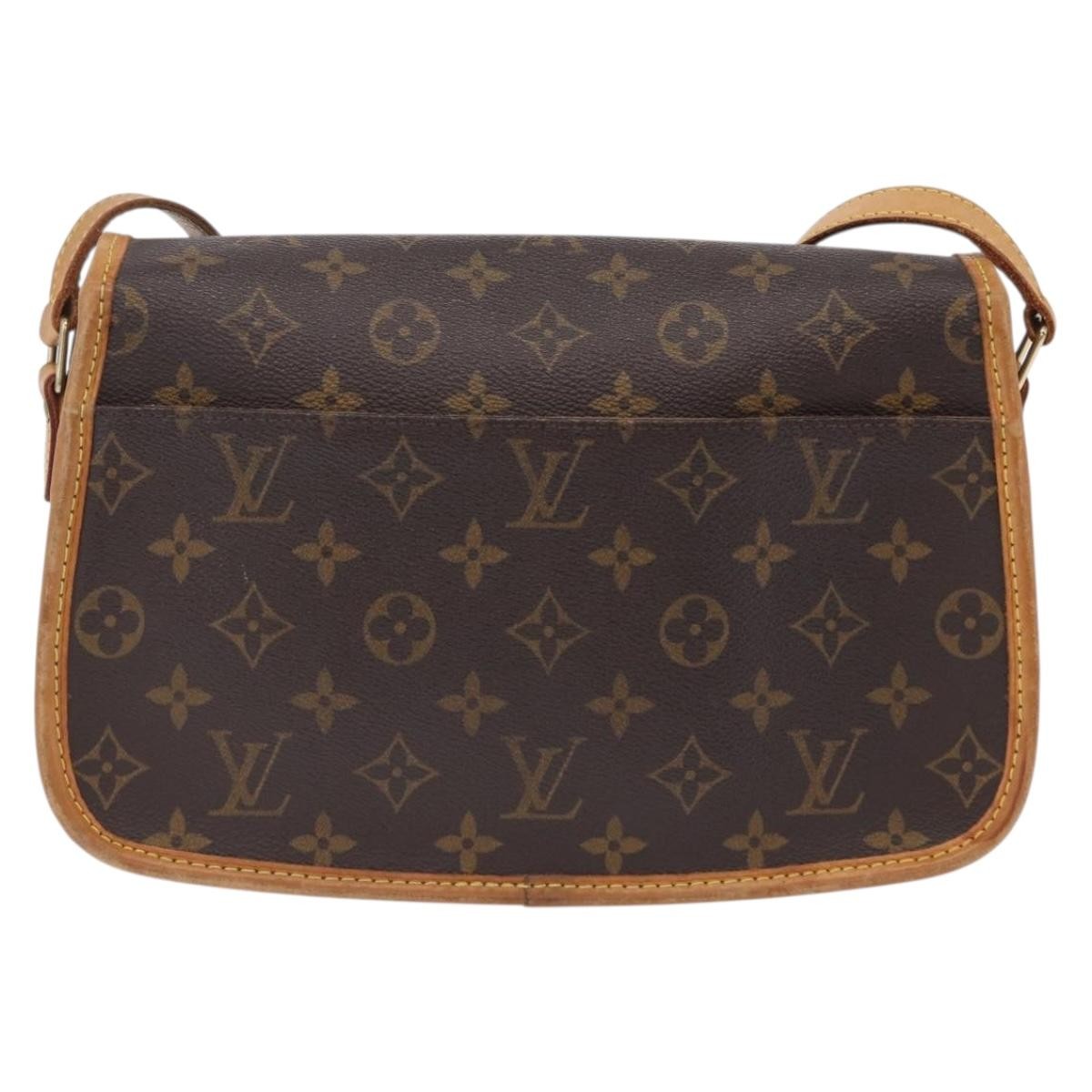 Louis Vuitton Sologne Monogram Canvas Brown Canvas Handbag (Pre-Owned)