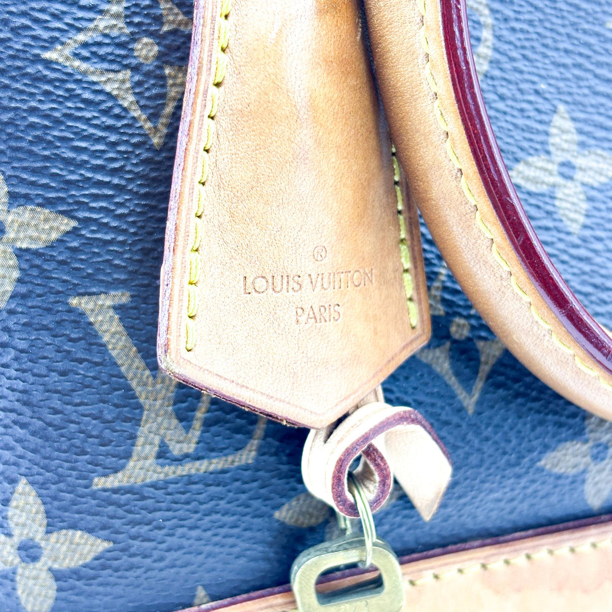 Louis Vuitton Alma Monogram Canvas Brown Canvas Handbag (Pre-Owned)