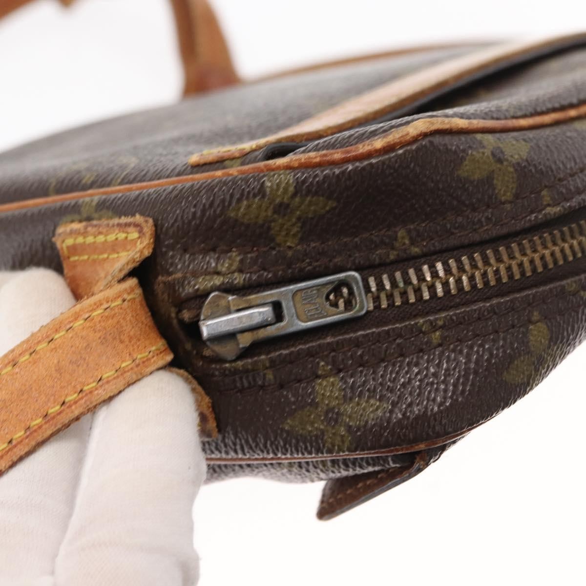 Louis Vuitton Jeune Fille Monogram Canvas Brown Canvas Shoulder Bag Bag (Pre-Owned)