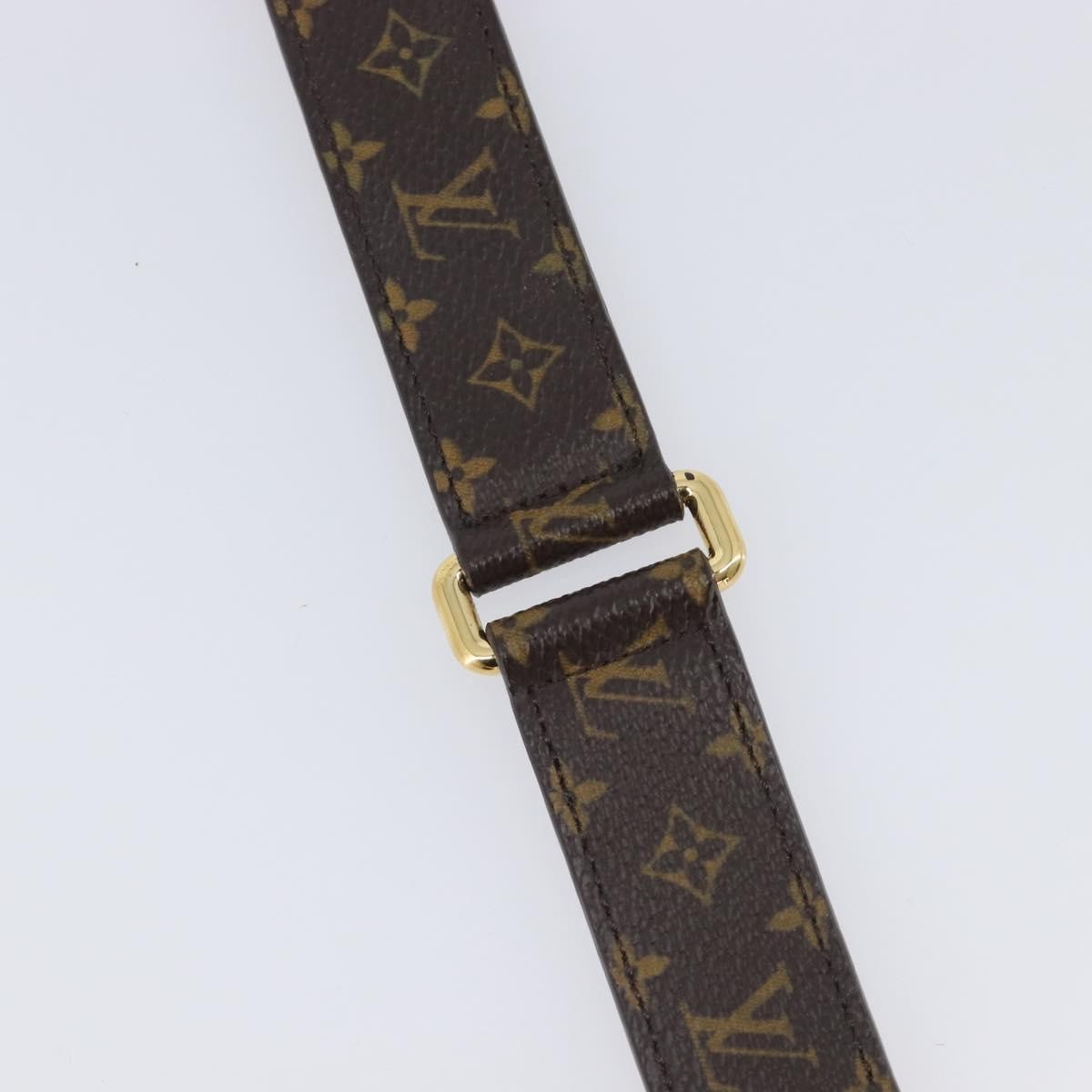 Louis Vuitton Ceinture Trio Belt Monogram Canvas Brown Canvas Belts Accessory (Pre-Owned)